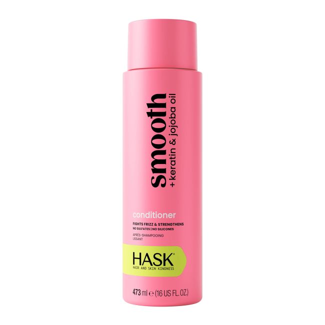HASK SMOOTH KERATIN JOJOBA plaukų kondicionierius, 473 ml