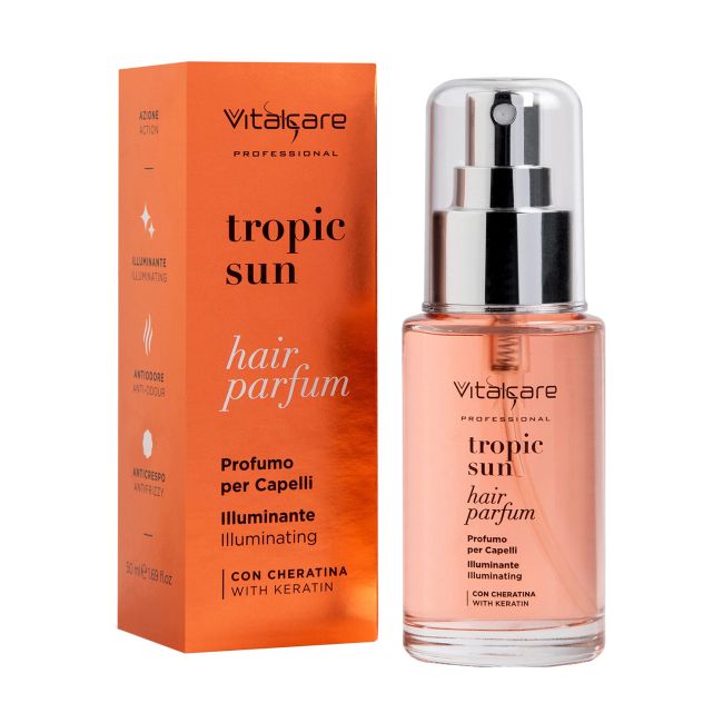 VITALCARE TROPIC SUN plaukų kvepalai, 50 ml