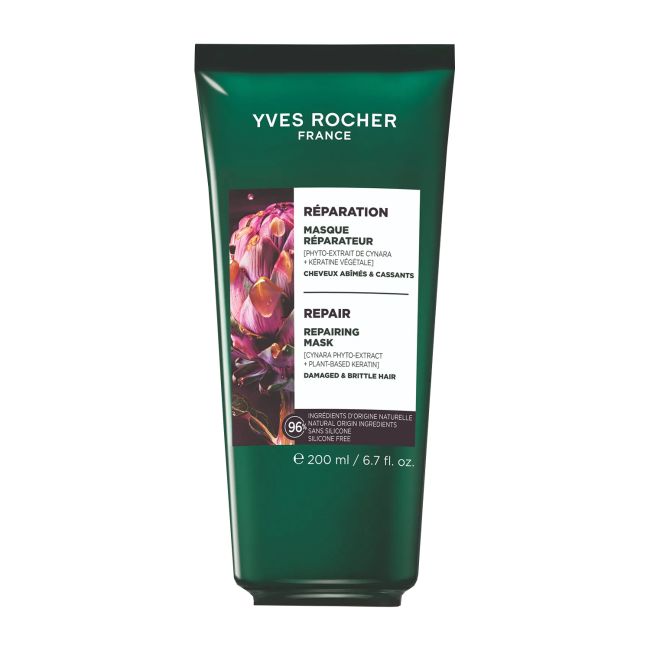 YVES ROCHER REPAIR REPAIRING plaukų kaukė, 200 ml