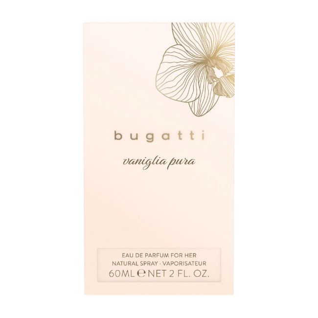 BUGATTI VANIGLIA PURA parfumuotas moterų vanduo, 60 ml