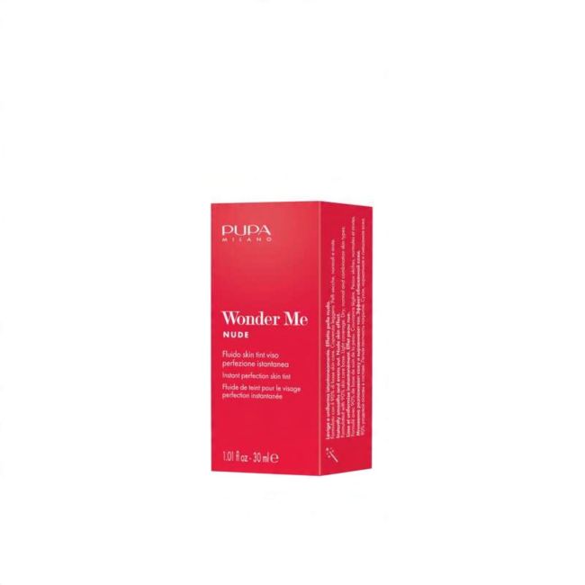 PUPA WONDER ME NUDE FLUIDO SKIN TINT makiažo pagrindas, 30 ml