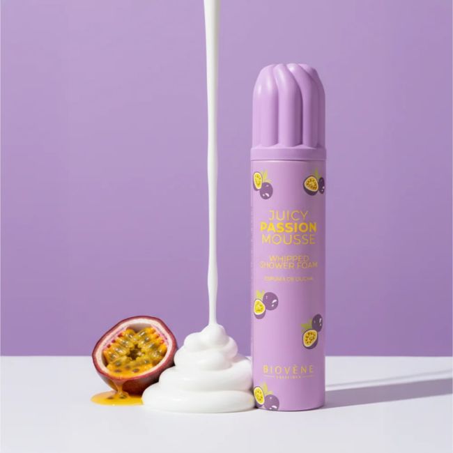 BIOVENE JUICY PASSION MOUSSE dušo putos, 250 ml