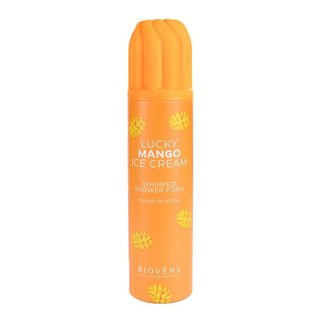 BIOVENE LUCKY MANGO MOUSSE dušo putos, 250 ml