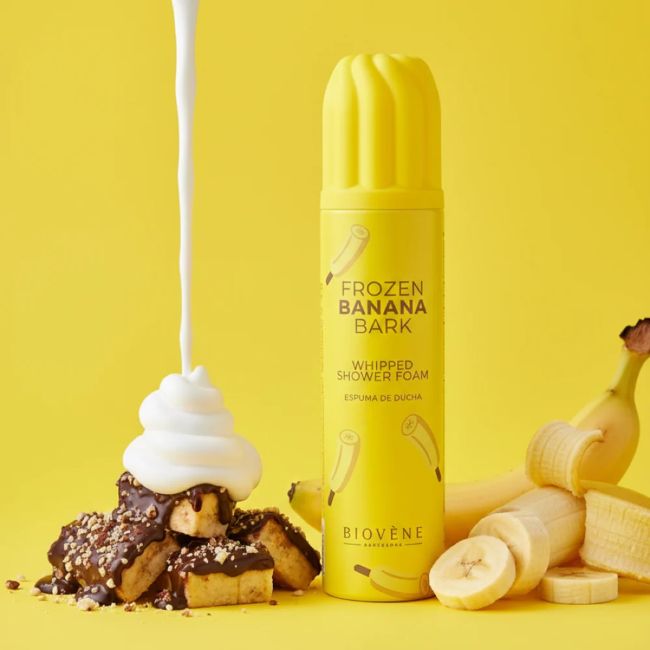 BIOVENE FROZEN BANANA BARK dušo putos, 250 ml
