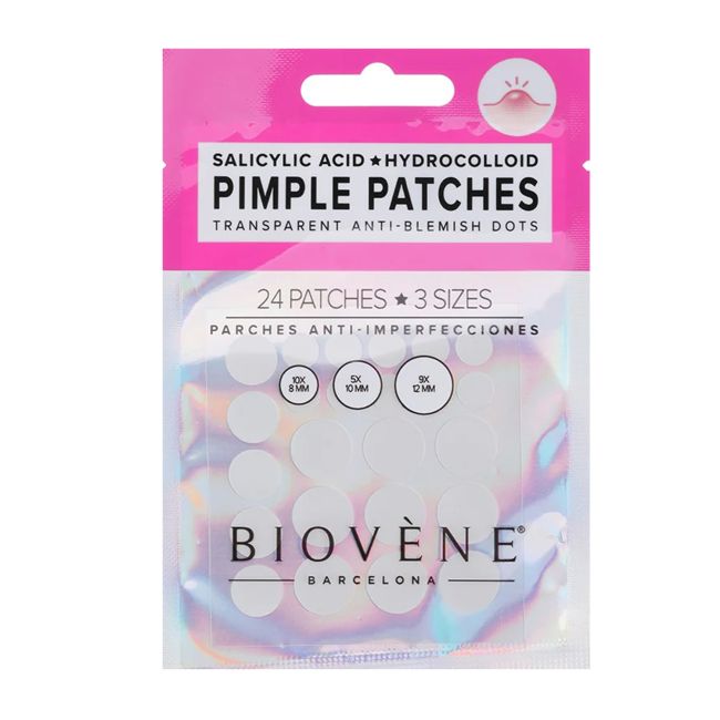 BIOVENE PIMPLE PATCH TRANSPARENT pleistrai nuo spuogų, 24 vnt