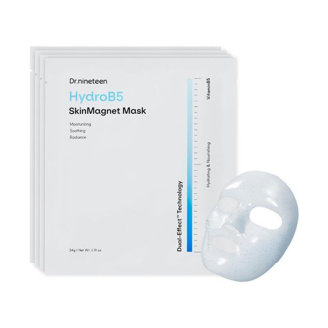 DR.NINETEEN HYDROB5 SKINMAGNET veido kaukės (4 x 34 g)