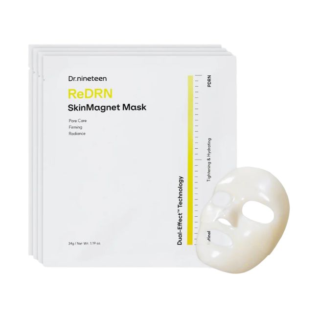 DR.NINETEEN REDRN SKINMAGNET veido kaukės (4 x 34 g)