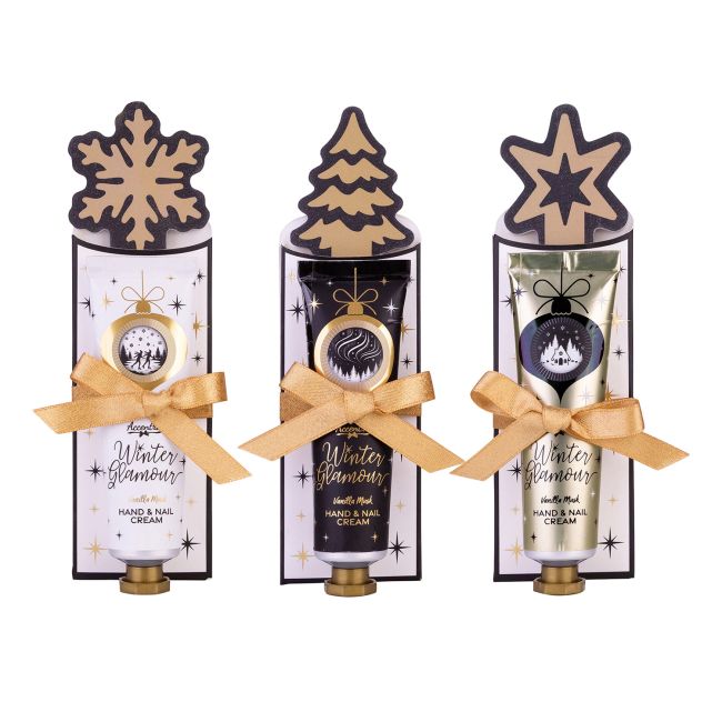 ACCENTRA WINTER GLAMOUR rankų kremas (30 ml) + nagų dildė