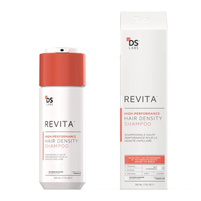 DS LABS REVITA HIGH - PERFORMANCE HAIR DENSITY plaukų šampūnas, 205 ml