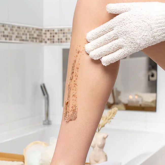 SO ECO EXFOLIATING kūno šveitimo pirštinės