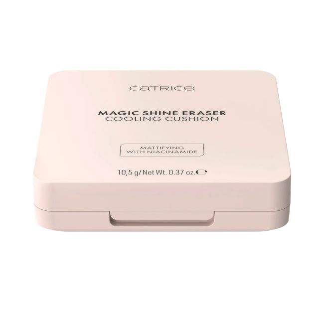 CATRICE MAGIC SHINE ERASER COOLING CUSHION makiažo pagrindas, 10,5 g