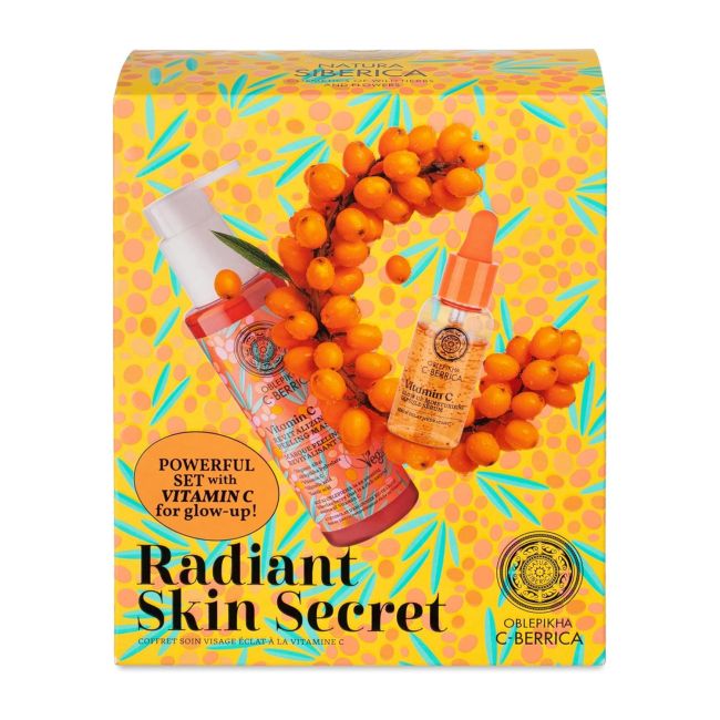 OBLEPIKHA C-BERRICA RADIANT SKIN SECRET kūno priežiūros priemonių rinkinys