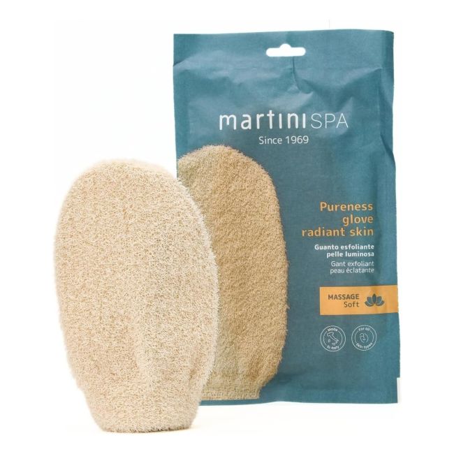 MARTINI SPA PURENESS RADIANT SKIN šveičiamoji masažinė pirštinė