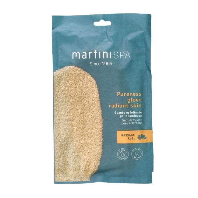 MARTINI SPA PURENESS RADIANT SKIN šveičiamoji masažinė pirštinė