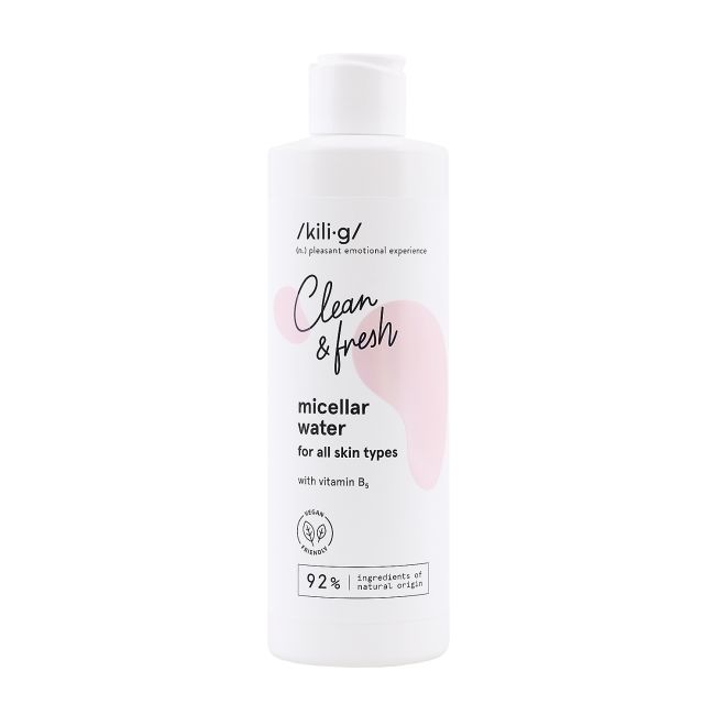 KILIG CLEAN & FRESH micelinis vanduo, 250 ml