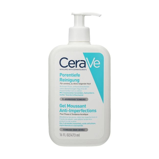 CERAVE ANTI-IMPERFECTIONS veido valiklis, 473 ml