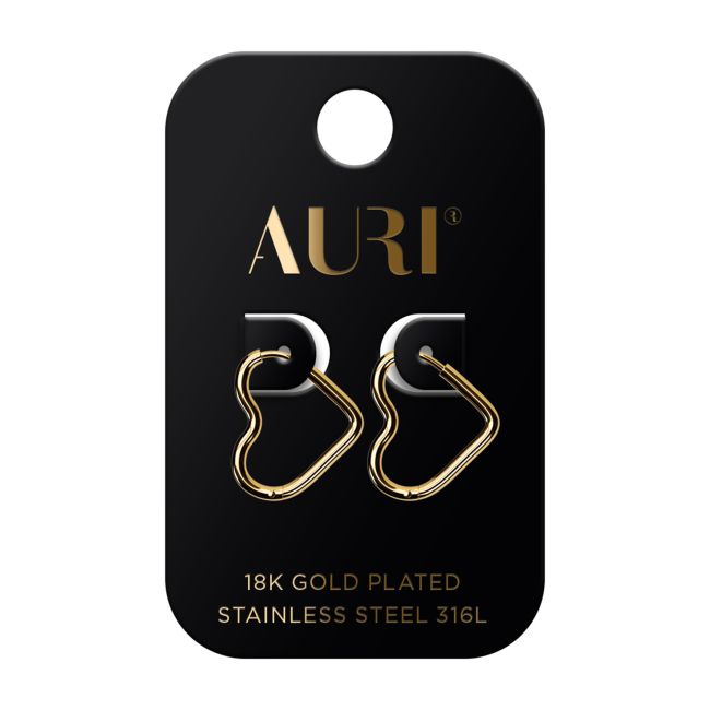 AURI 18K GOLD PLATED auskarai