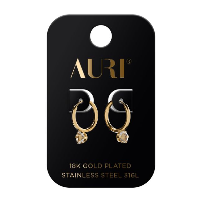AURI 18K GOLD PLATED auskarai