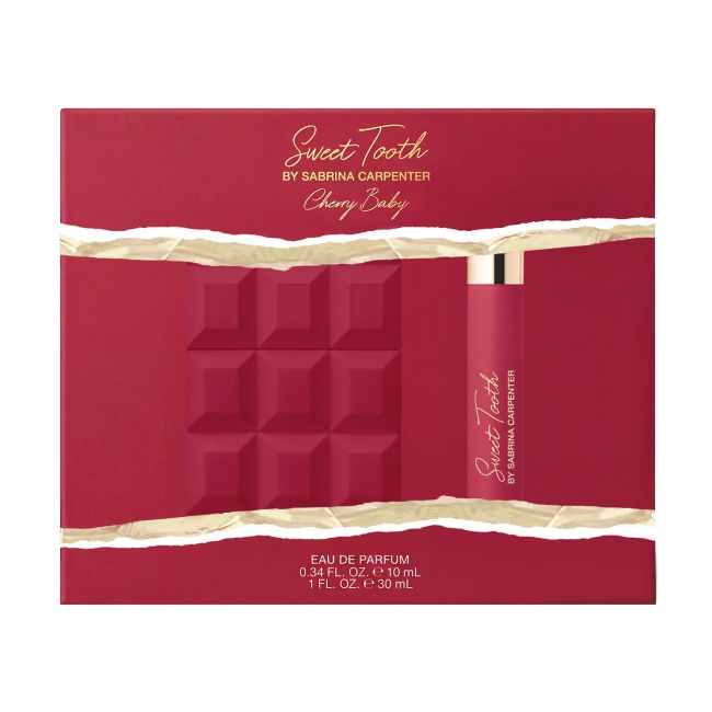 SABRINA CARPENTER SWEET TOOTH CHERRY BABY parfumuoti vandenys, 10 ml + 30 ml