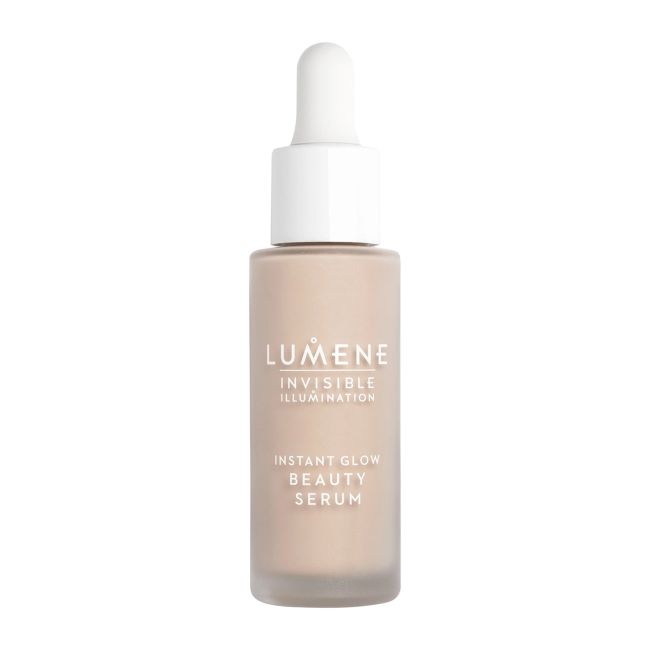 LUMENE INSTANT GLOW BEAUTY SERUM serumas - makiažo pagrindas, 30 ml