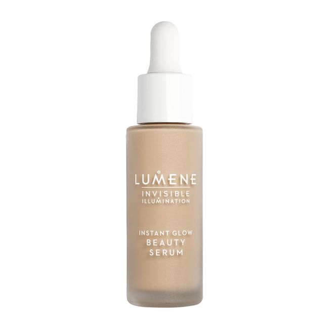 LUMENE INSTANT GLOW BEAUTY SERUM serumas - makiažo pagrindas, 30 ml