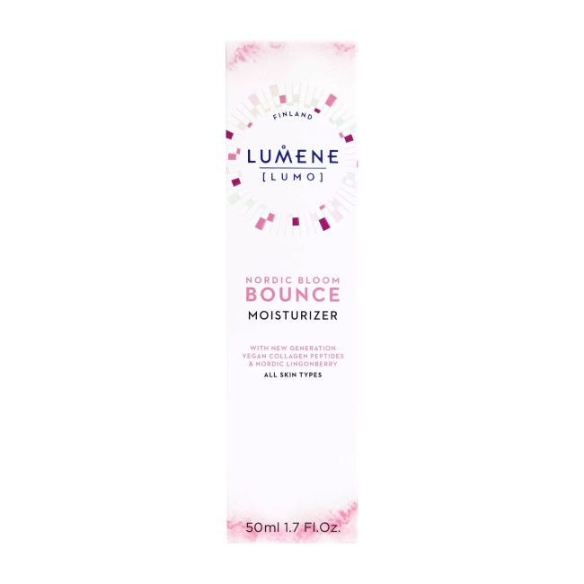 LUMENE LUMO NORDIC BLOOM BOUNCE drėkinamasis veido kremas, 50 ml