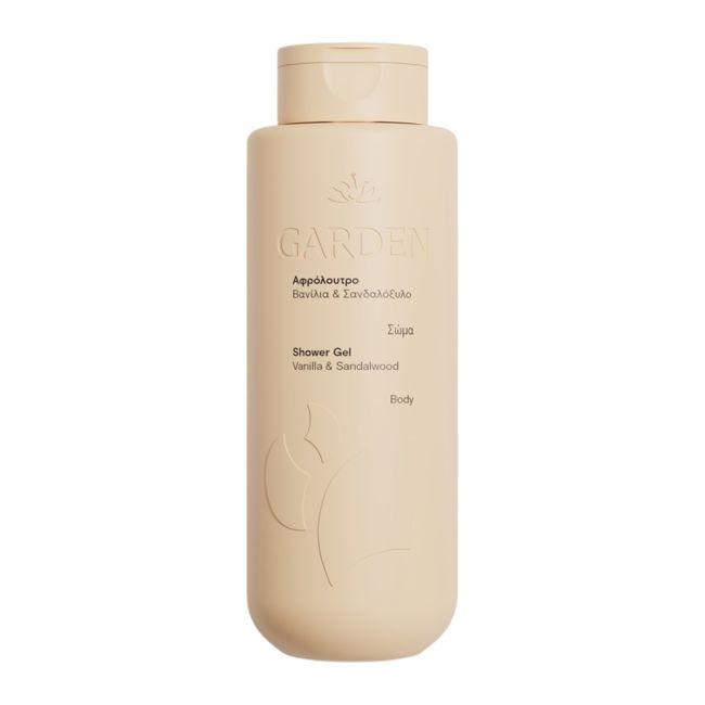 GARDEN VANILLA & SANDALWOOD dušo želė, 400 ml
