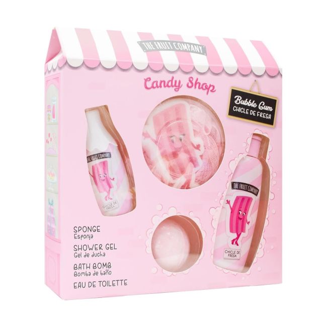 THE FRUIT COMPANY CANDY SHOP BUBBLE GUM dovanų rinkinys