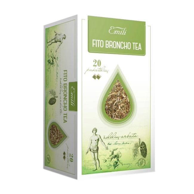 EMILI FITO BRONCHO žolelių arbata (20 vnt.)