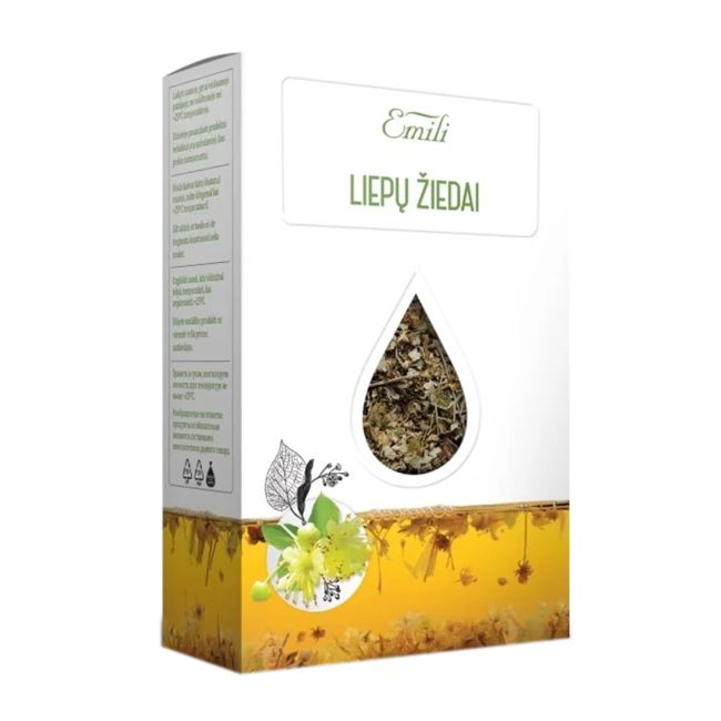 EMILI LIEPŲ ŽIEDAI žolelių arbata, 20 g