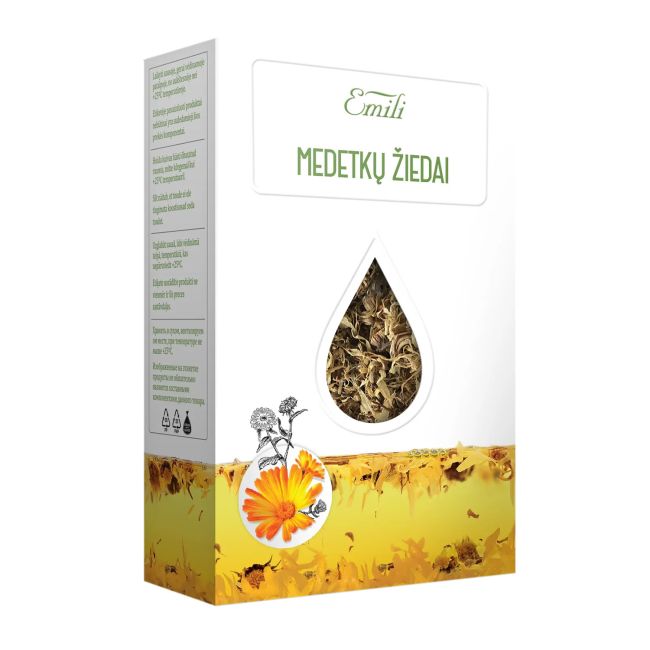 EMILI MEDETKŲ ŽIEDAI žolelių arbata, 40 g