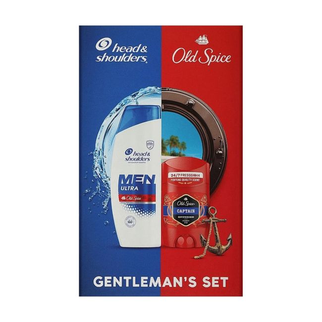 HEAD & SHOULDERS OLD SPICE GENTLEMAN'S vyrų kosmetikos rinkinys