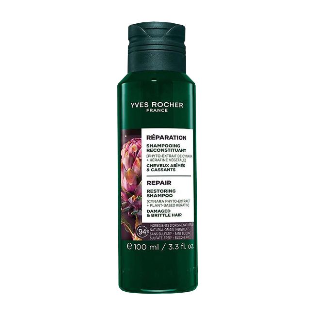 YVES ROCHER REPAIR RESTORING plaukų šampūnas, 100 ml