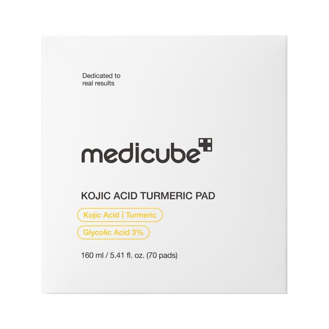 MEDICUBE KOJIC ACID TURMERIC veido padeliai (70 vnt.)