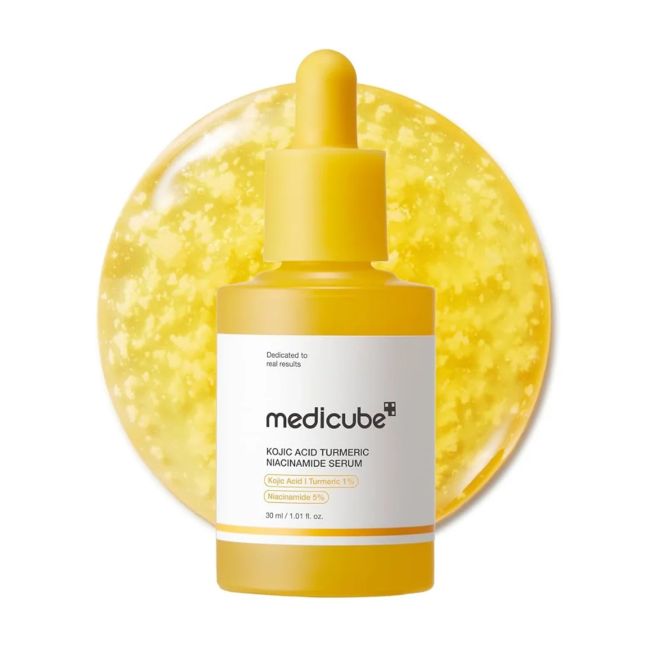 MEDICUBE KOJIC ACID TURMERIC NIACINAMIDE veido serumas, 30 ml