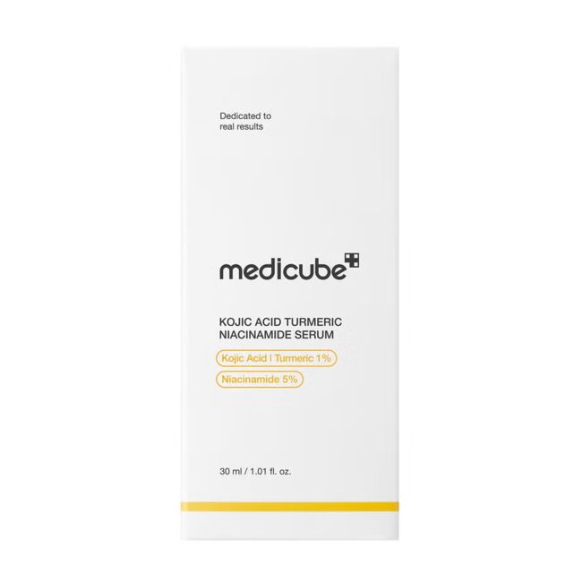 MEDICUBE KOJIC ACID TURMERIC NIACINAMIDE veido serumas, 30 ml