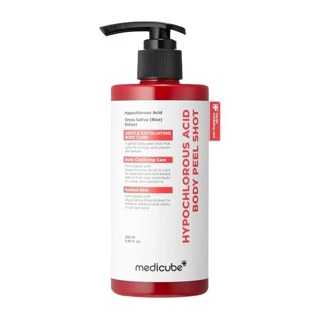 MEDICUBE HYPOCHLOROUS ACID kūno šveitiklis, 280 ml