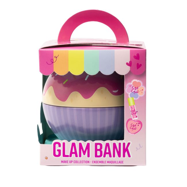CHIT CHAT GLAM BANK vaikų makiažo rinkinys