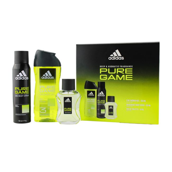 ADIDAS PURE GAME vyrų dovanų rinkinys