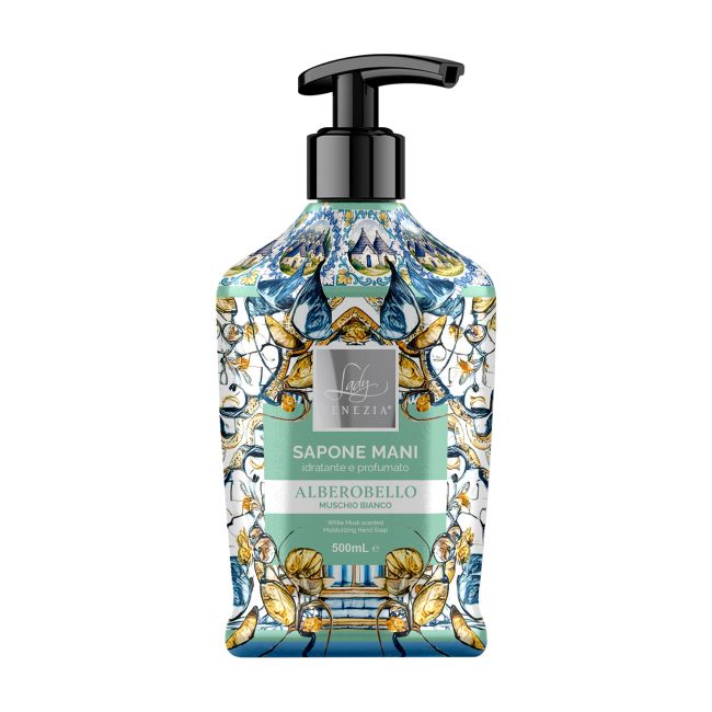 LADY VENEZIA ALBEROBELLO MUSCHIO BIANCO skystas rankų muilas, 500 ml