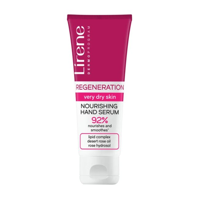 LIRENE REGENERATION NOURISHING rankų ir nagų serumas, 75 ml