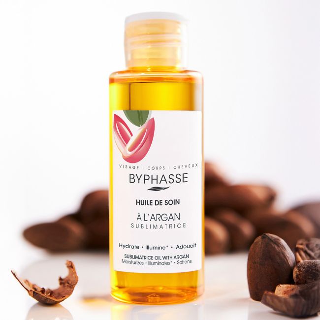 BYPHASSE SUBLIMATRICE ARGAN OIL kūno ir plaukų aliejus, 100 ml