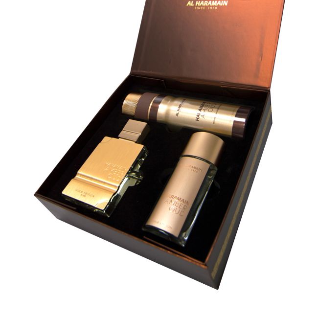 AL HARAMAIN AMBER OUD GOLD EDITION kosmetikos rinkinys