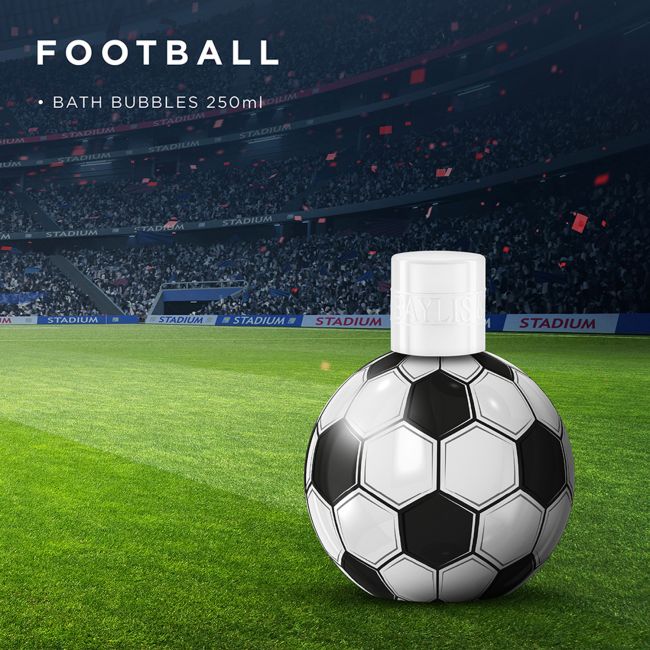 BAYLIS & HARDING FOOTBALL BATH BUBBLES vonios putos, 250 ml