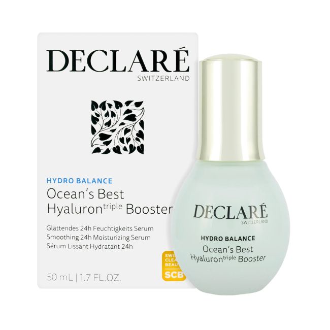 DECLARE HYDRO BALANCE OCEANS BEST HYALURON TRIPLE BOOSTER veido serumas, 50 ml