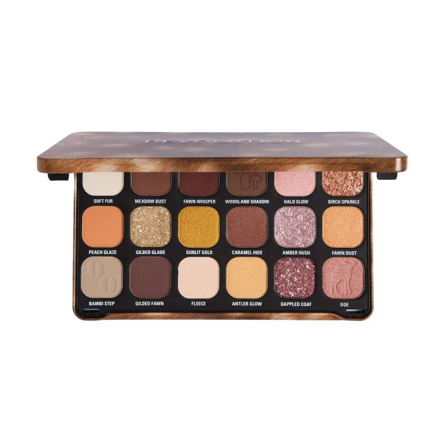 MAKEUP REVOLUTION FOREVER FLAWLESS akių vokų šešėlių paletė, 18 g