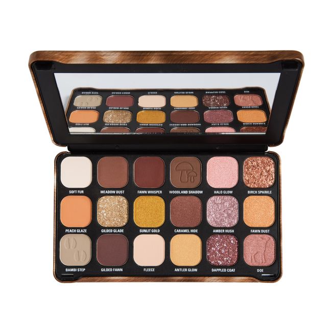 MAKEUP REVOLUTION FOREVER FLAWLESS akių vokų šešėlių paletė, 18 g
