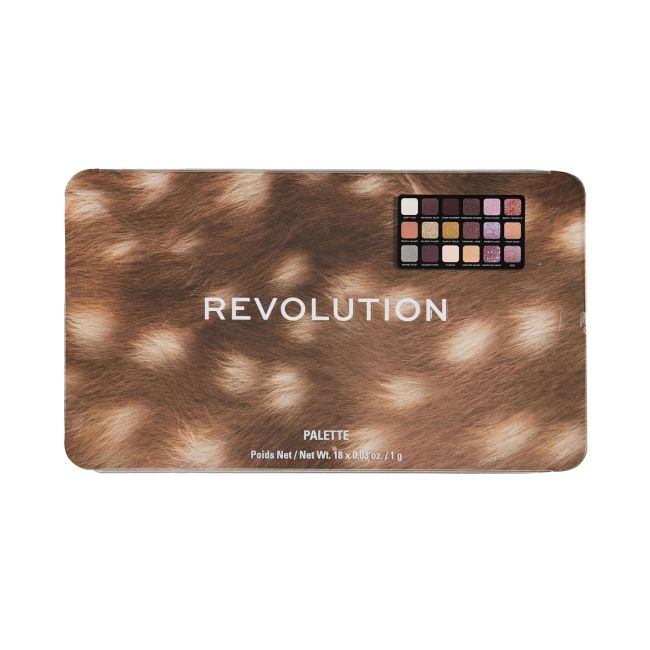 MAKEUP REVOLUTION FOREVER FLAWLESS akių vokų šešėlių paletė, 18 g