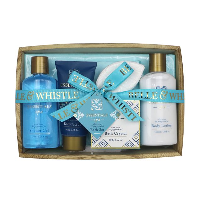 GLOSS! BELLE & WHISTLE VERBENA vonios kosmetikos rinkinys