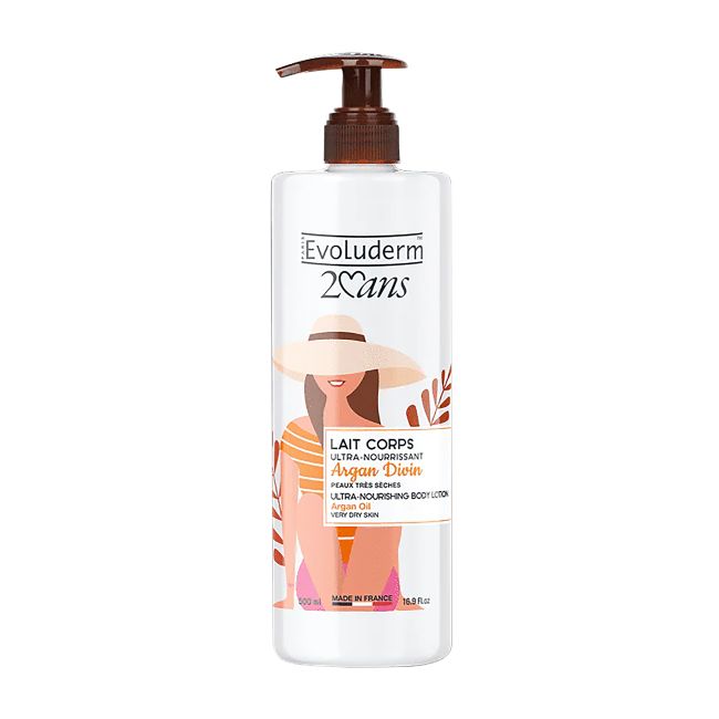 EVOLUDERM ARGAN DIVIN kūno losjonas, 500 ml